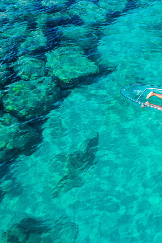 Drone Clear Kayak Barbados Photoshoot - Who Will Enjoy This Most?