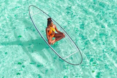 Drone Clear Kayak Barbados Photoshoot Experience