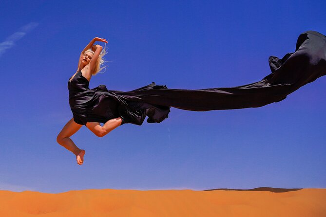 Dubai: Flying Dress with Photography and Exciting Dune Activities - Why the flying dress works so well in Lahbab