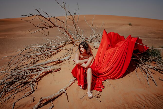 Dubai: Flying Dress with Photography and Exciting Dune Activities - The best time and group size for this experience