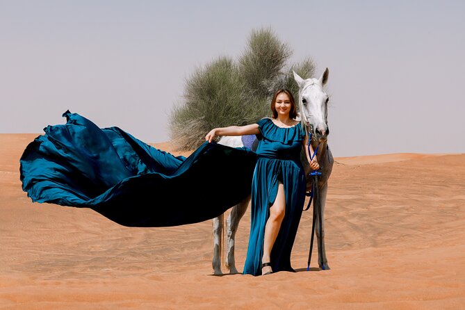 Dubai: Flying Dress with Photography and Exciting Dune Activities - Lahbab: your main desert stop