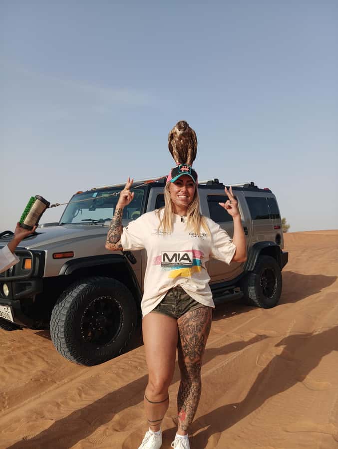 Dubai Hummer Safari Adventure & Traditional Dress Photoshoot - What $216 covers in this Dubai desert evening