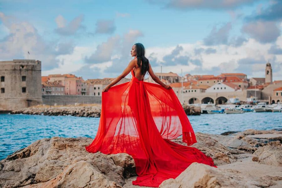 Dubrovnik: Private Flying-dress Photoshoot - Key points at a glance