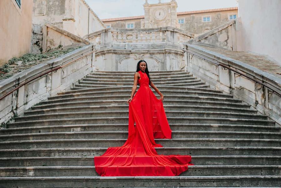 Dubrovnik: Private Flying-dress Photoshoot - Inside Dubrovnik’s Old Town for the main photo session