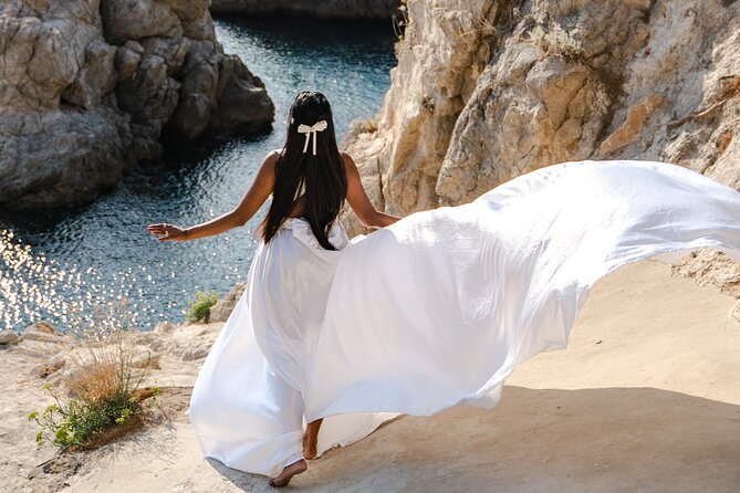 Dubrovnik: Private Flying Dress Photoshoot Experience - The cathedral closes the route with a grand landmark