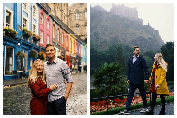 Edinburgh Photoshoot for Couples, Families & Solo Travellers - Daniel Maweu’s approach helps camera-shy people