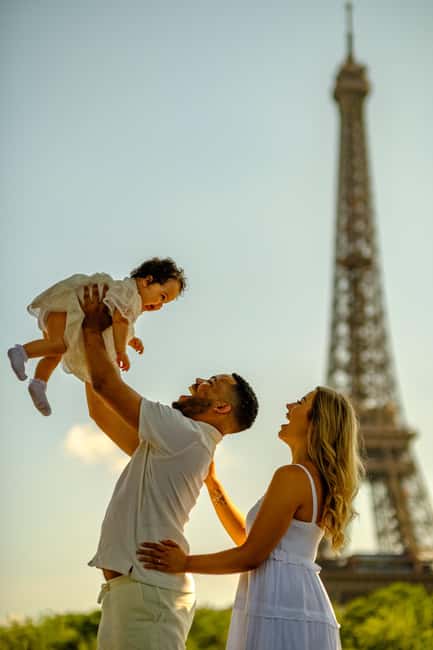 Eiffel Tower privat Photoshoot - George’s patient approach matters