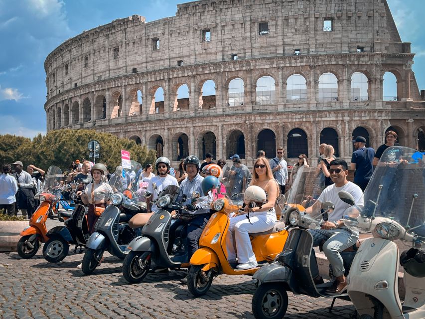 Exclusive Rome Vespa Tour with Professional Photographer - Finishing with coffee above the city