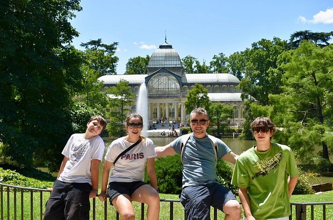 Explore Madrid by bike taking photos with Benja - The Cathedral, Royal Palace, and final viewpoint