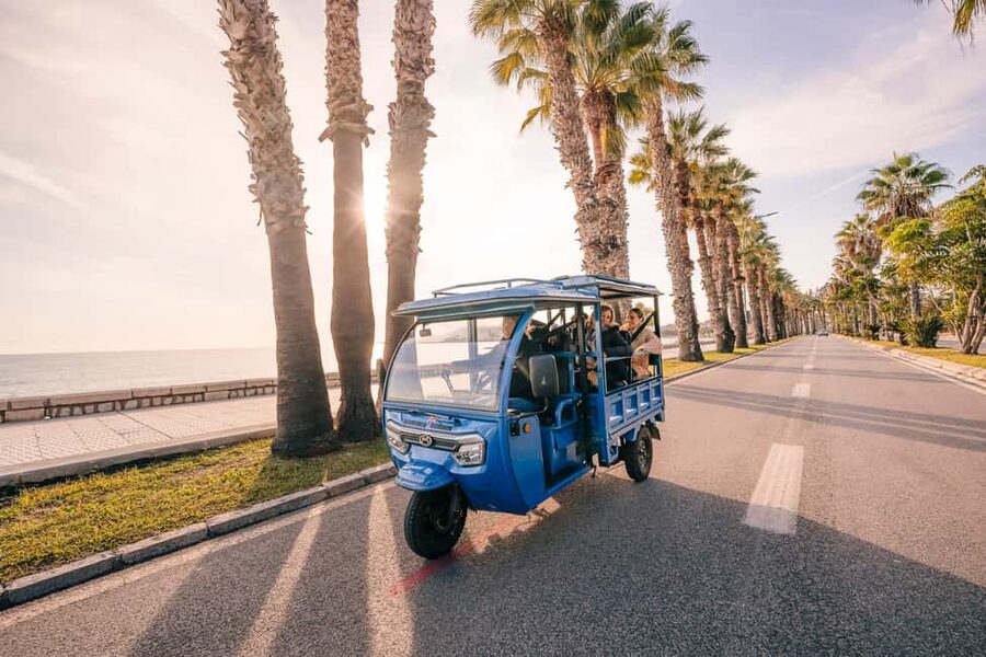 Express Tuk-Tuk Tour in Malaga: Gibralfaro Viewpoint and Photography - From Muelle Uno to Málaga’s best viewpoint