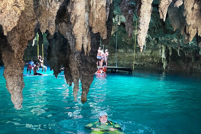 Family ATV Cenote Five Zip Lines Photos Taco Lunch Tequila Taste - A full day of jungle action near Cancun