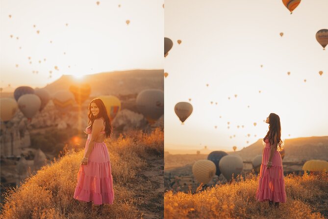 Fascinating Cappadocia Photoshoot by Private Minivan - Goreme’s carpet corner adds a different mood