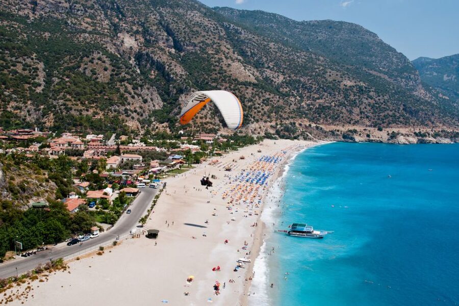 Fethiye: Blue Lagoon Tandem Paragliding w/Photos & Video - The 40-minute drive to Baba Dag