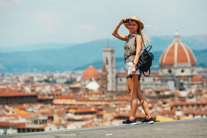 Florence: City Skyline Photoshoot at Piazzale Michelangelo - Key points to know before booking