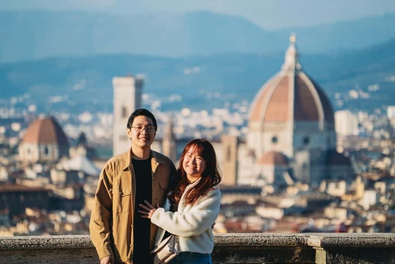 Florence: City Skyline Photoshoot at Piazzale Michelangelo - Why Piazzale Michelangelo works so well for photos