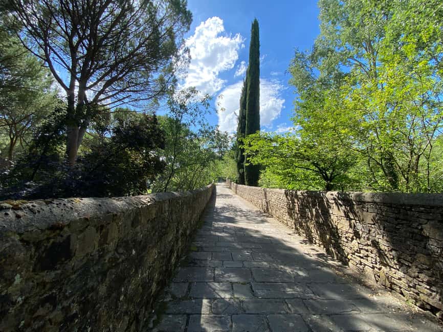 Florence Countryside 2.5h Premium E-Bike Tour + Photo Shoot - Returning through Pitti Palace and Ponte Vecchio