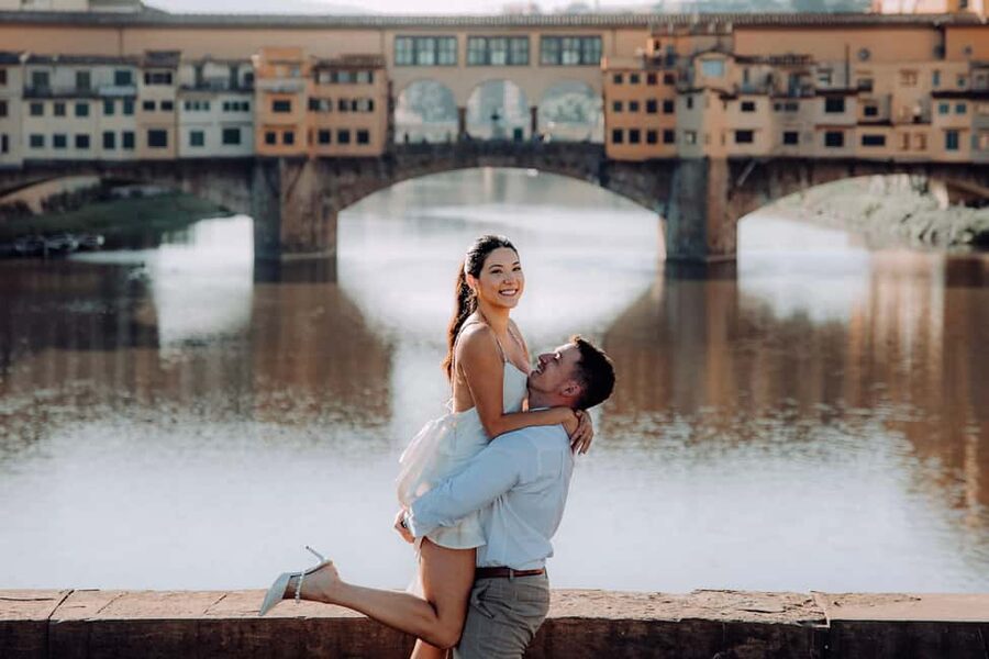 Florence Private Photoshoot - The city-center route, stop by stop