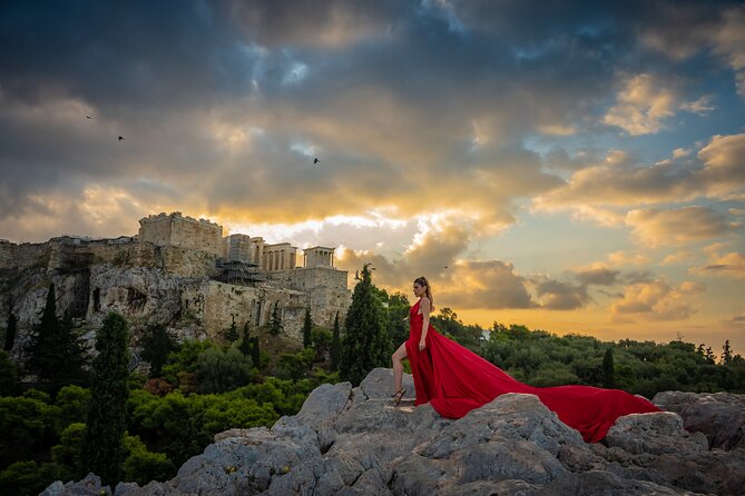 Flying Dress Athens Official - What is included in the photography package