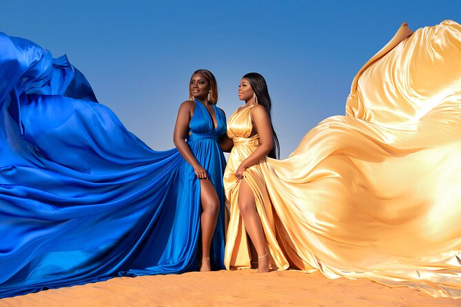 Flying dress photoshoot activity in Dubai - Key points at a glance