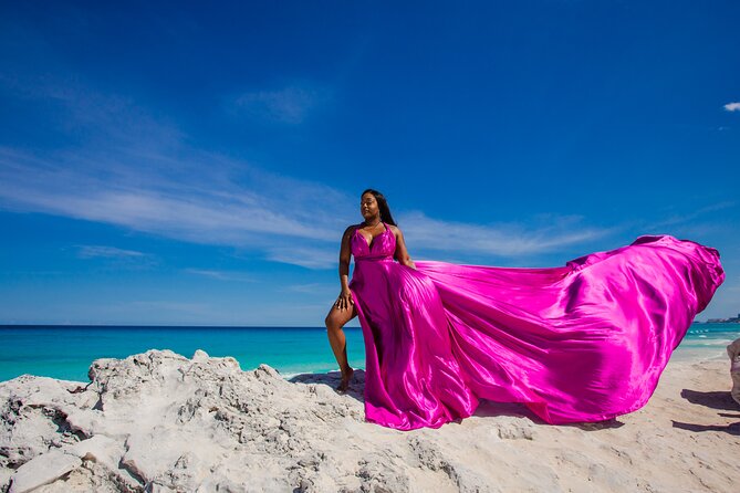 Flying dress photoshoot cancun - Transport, Meeting Point, and Communication