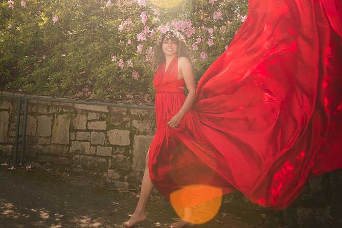 FLYING DRESS Photoshoot in Athens - Greece - Choosing one of 14 handmade dresses