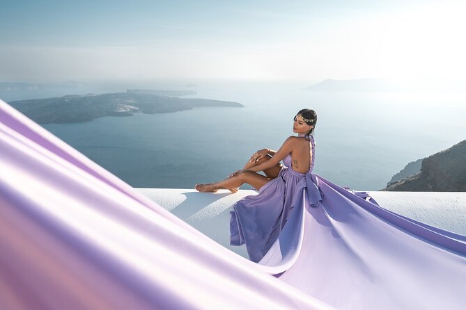 Flying Dress Photoshoot in Santorini by Flying Dress Photo © - Is $725.90 a Fair Price?