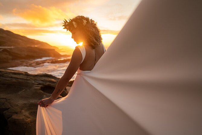 Flying Dress Photoshoot on Oahu - Key points at a glance