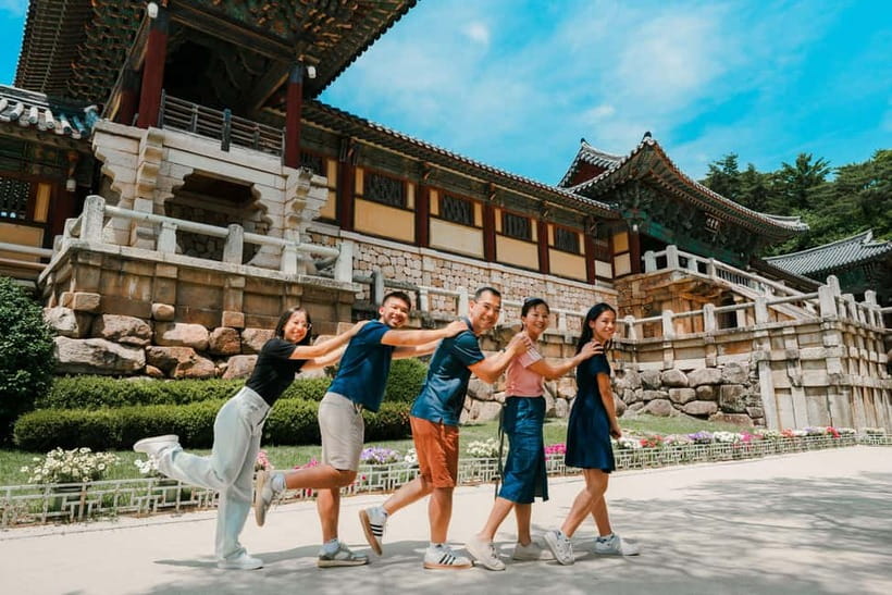 From Busan: Gyeongju Small Group Photo Tour & Hotel Pick-up - Hwangnidan-gil, 110 minutes for lunch and free time