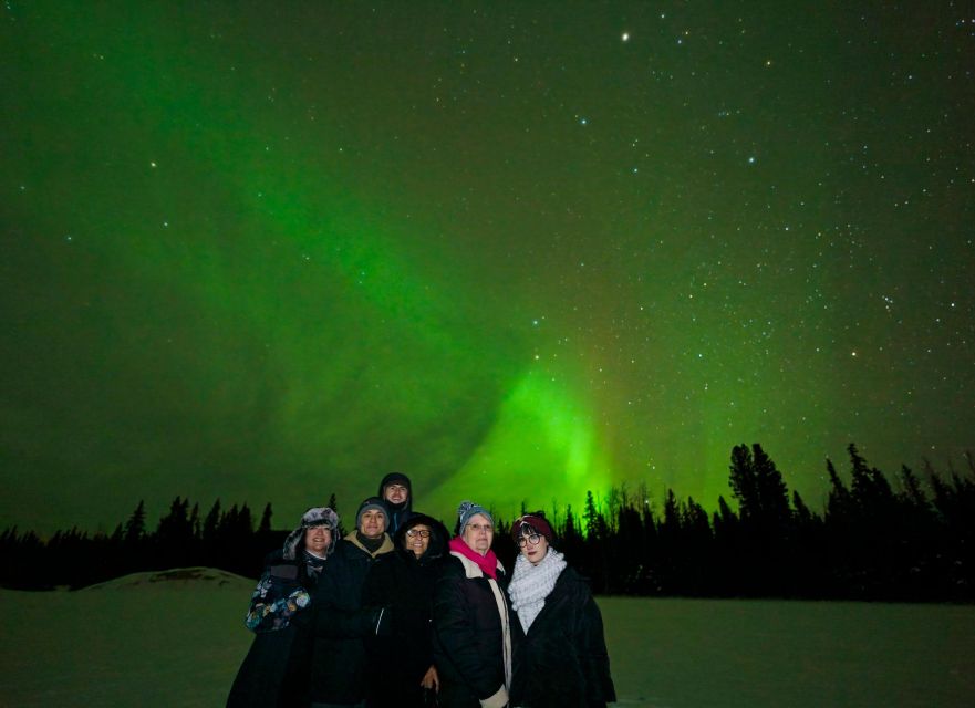 From Fairbanks: Northern Lights Aurora Tour with Photography - How long the night can run
