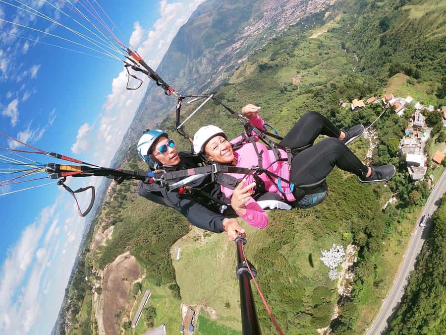 From Medellín: Paragliding Tour with GoPro Photos & Videos - Briefing, insurance, and the walk to takeoff