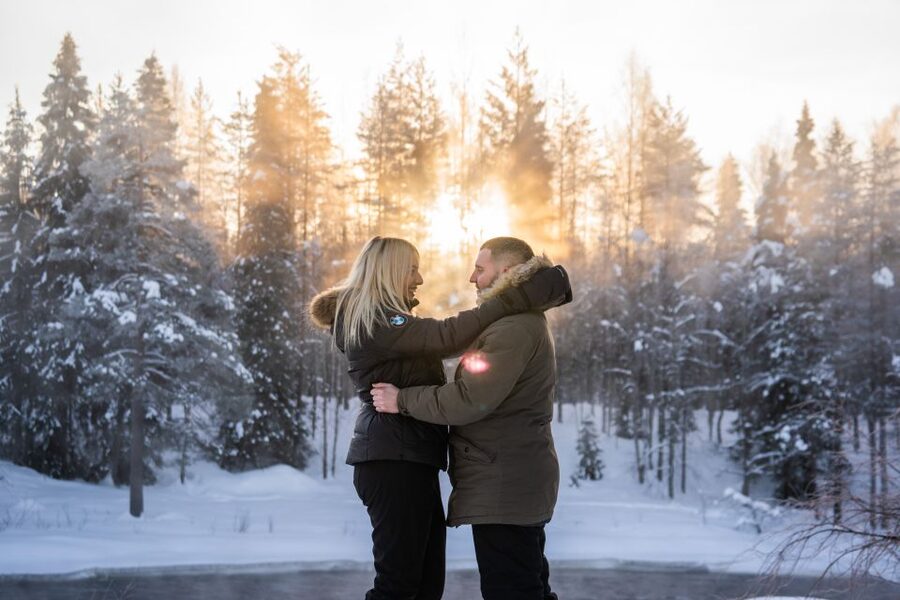 From Rovaniemi: Private Photoshoot in the Lappish Wilderness - Why the private format matters