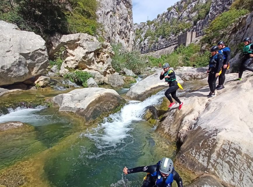 From Split/Omiš: Canyoning Cetina River + Free Photos/Video - Safety, comfort, and who should book