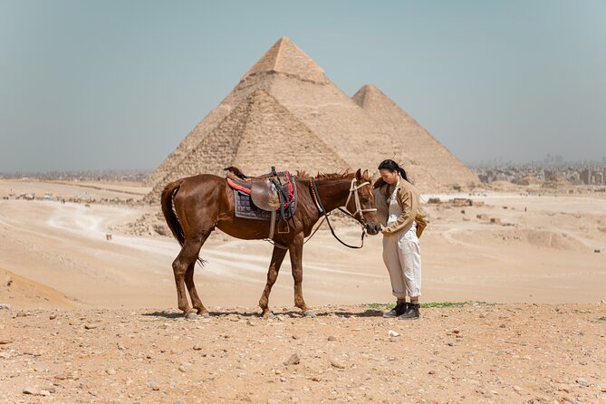Giza Pyramids Photoshoot with Jumping Horse, Camel and Sphinx - The Great Sphinx from several angles