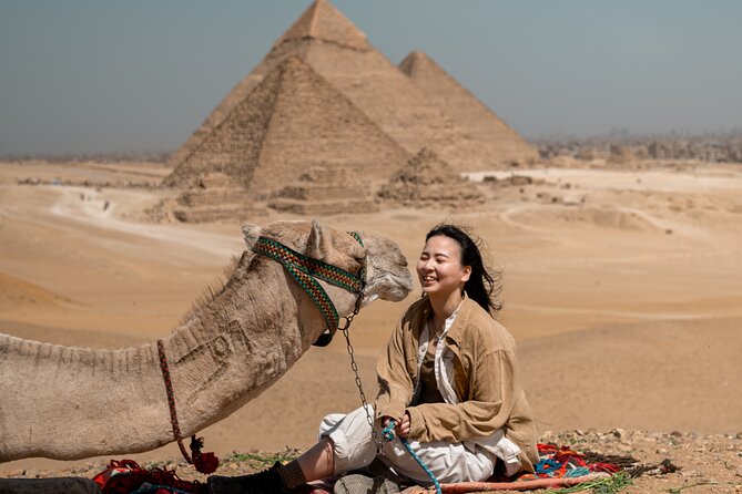Giza Pyramids Photoshoot with Jumping Horse, Camel and Sphinx - Timing, clothing, and preparation