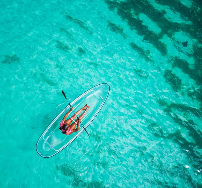 Grenada: Clear Kayak Tour with Drone Photoshoot - Key points at a glance