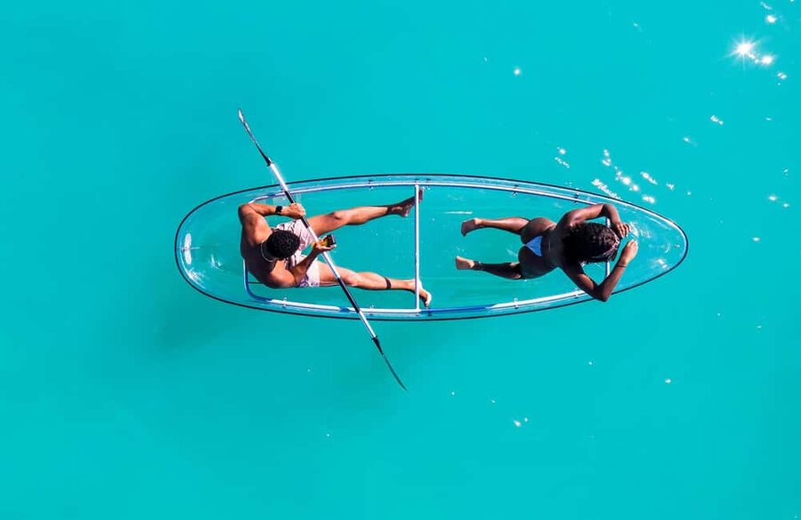 Grenada: Clear Kayak Tour with Drone Photoshoot - Starting at Grand Anse and Morne Rouge