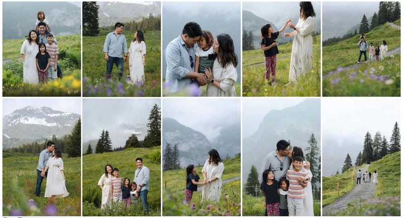Grindelwald: Private Photoshoot by Professional Photographer - The edited photos and short video