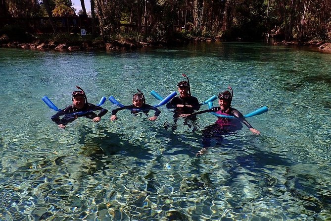Guided Small Group Manatee Snorkeling Tour with In-Water Photographer - Getting fitted for the river