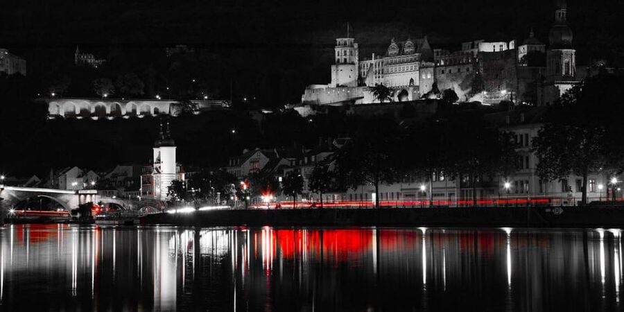 Heidelberg at Night - Photo Walk - Key points at a glance