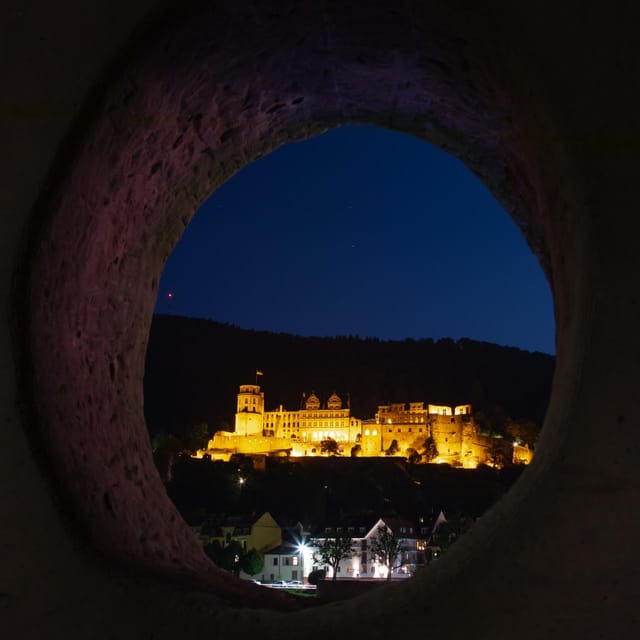 Heidelberg at Night - Photo Walk - Crossing into Heidelberg’s Old Town