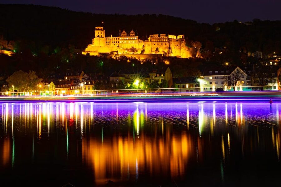 Heidelberg at Night - Photo Walk - Starting at Neuenheimer Marktplatz