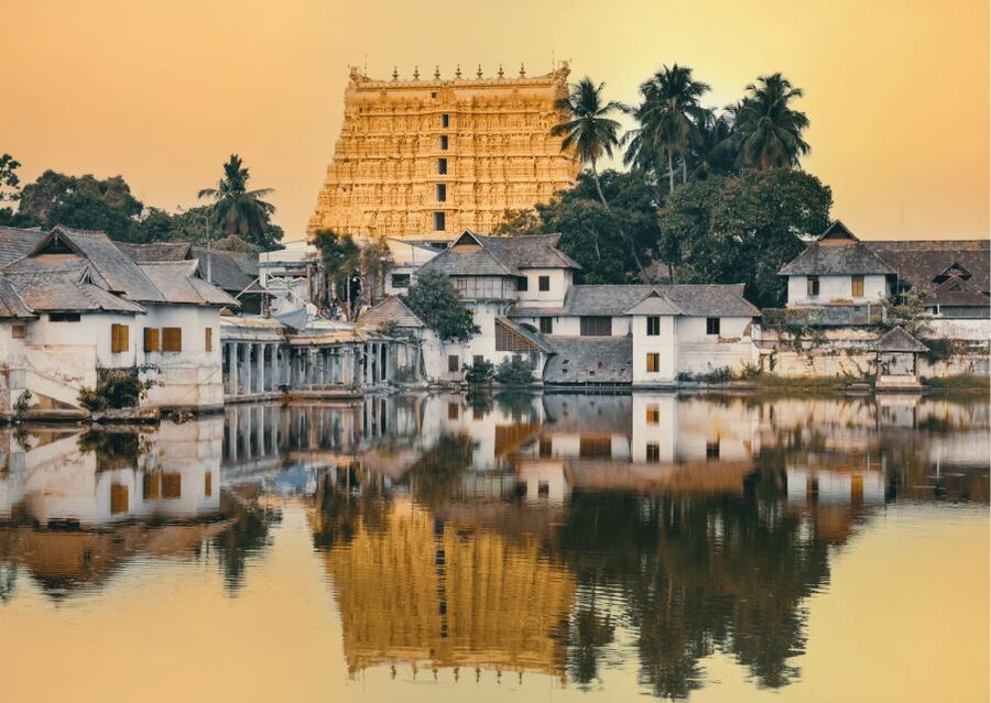Heritage Trivandrum Photography Walk Tour With Tuk Tuk Ride - Sree Padmanabhaswamy Temple, the major landmark