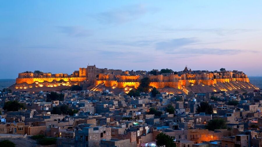 Instgram Reels with Best Photography Spots Tour of Jaisalmer - Mandir Palace and the Tazia Tower