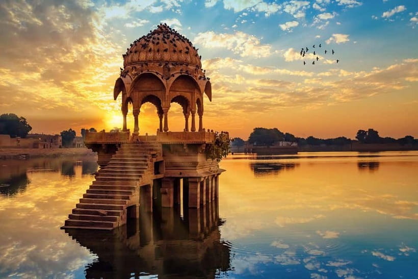 Instgram Reels with Best Photography Spots Tour of Jaisalmer - Sunset at Vyas Chhatri