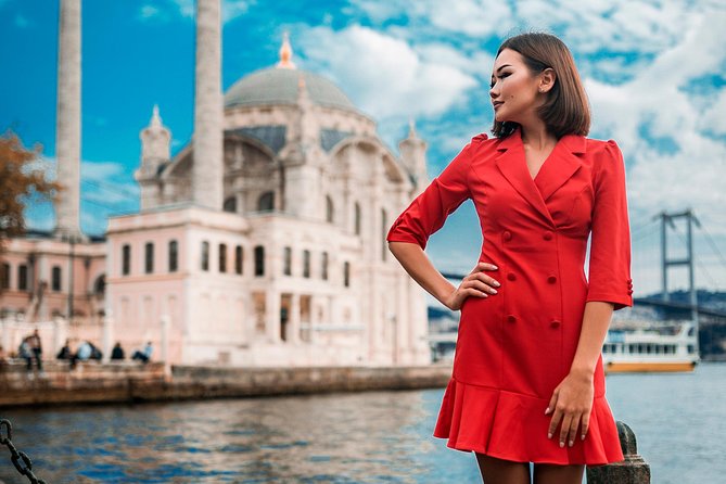 Istanbul Photoshoot Tours - Seven Hills terrace and the Bosphorus view