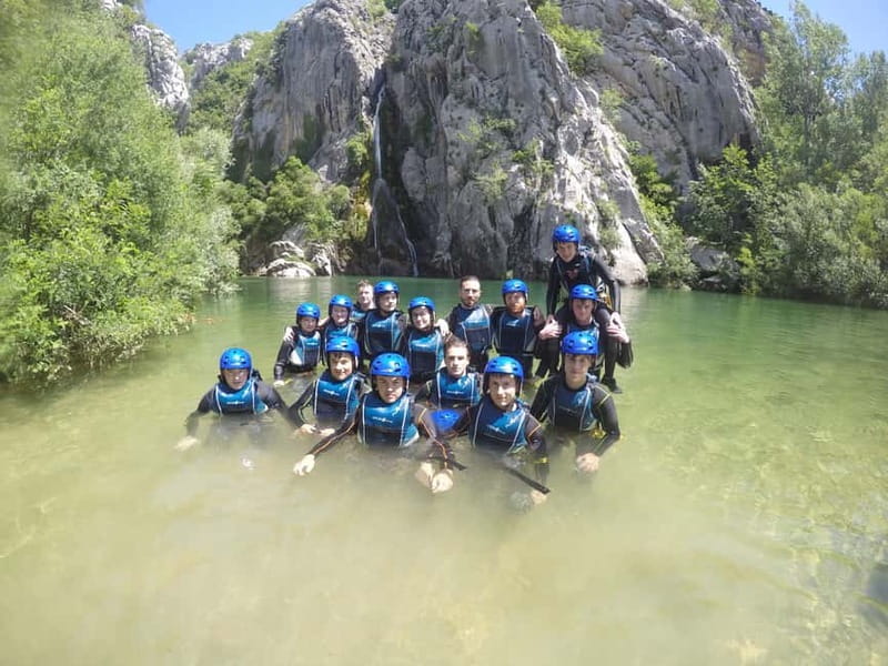 Iz Omisa: Extremni Canyoning na rijeci Cetini/ Free photos - Swimming, rapids, tunnels, and the Gubavica waterfall