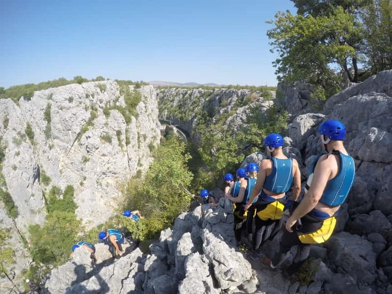Iz Omisa: Extremni Canyoning na rijeci Cetini/ Free photos - What to bring and how demanding it feels