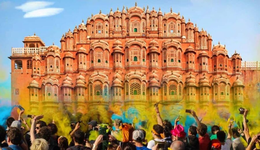 Jaipur: Full Day Sightseeing with Professional Photographer - Hawa Mahal, Jaipur’s famous pink facade