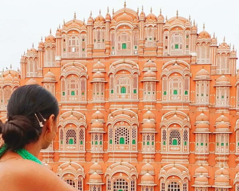 Jaipur: Instagram Photo Experience with a Guide - Royal Gaitor adds carved stone and a calmer setting