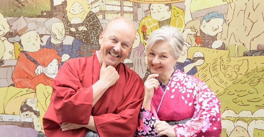 Kimono photoshoot-Includes 100 photo data - How the timing fits into an Osaka day